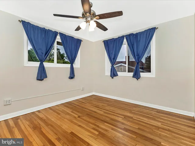wooden floor in an empty room