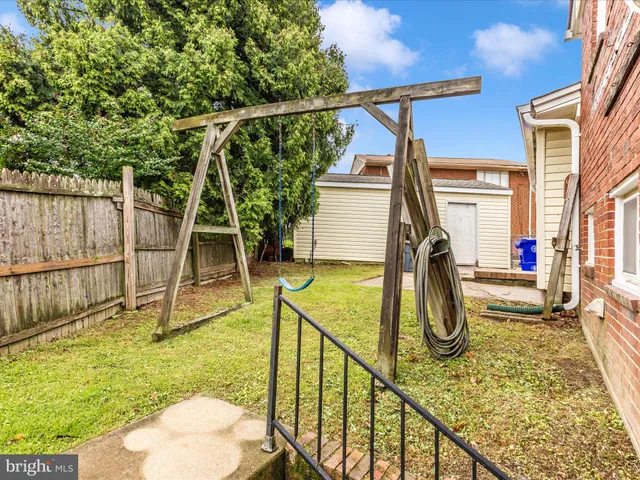 a view of a balcony with wooden floor