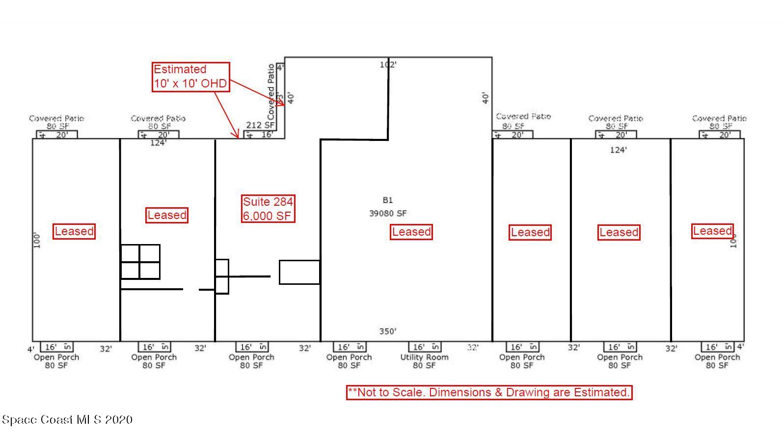 284 North Wickham Road Melbourne, FL 32935 - Photo 9 of 9 Updated Floor Plan