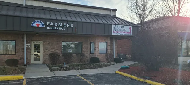 a view of a building with a street