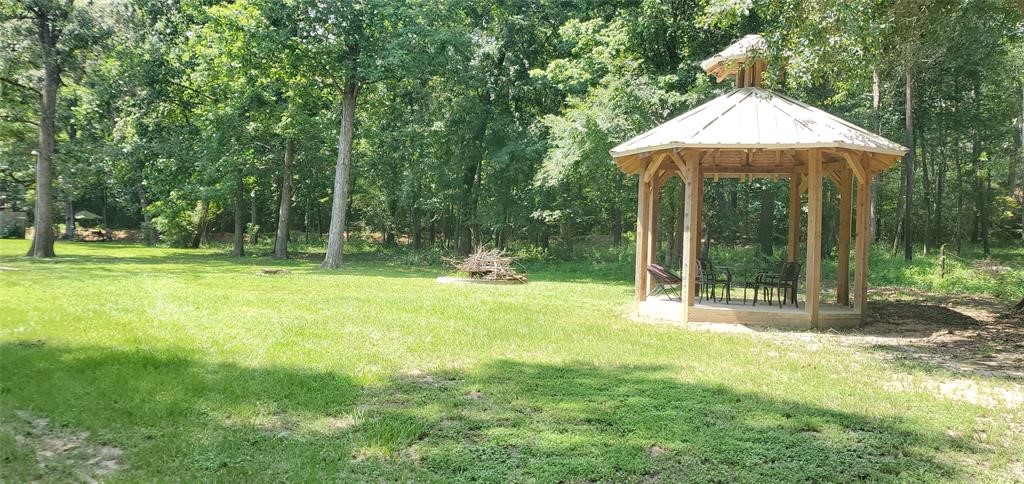 28 Lakeway Street Conroe, TX 77304 - Photo 10 of 10 a view of a house with a yard and sitting area