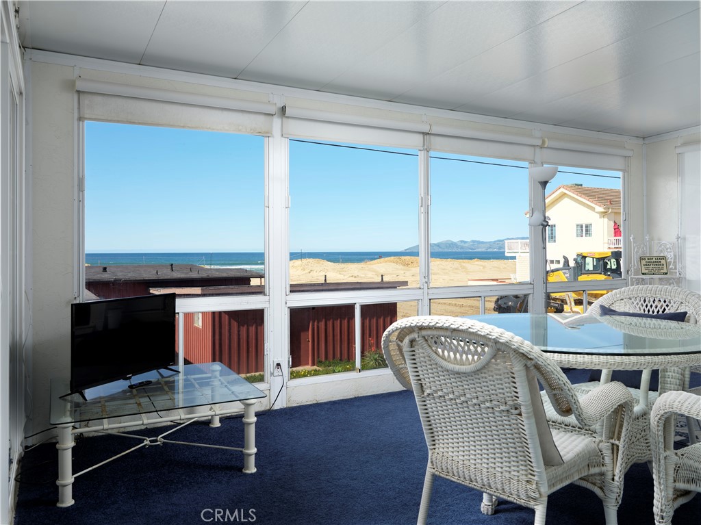 310 Sandpiper Lane Oceano, CA 93445 - Photo 12 of 40 Upstairs sunroom with beautiful views of the ocean