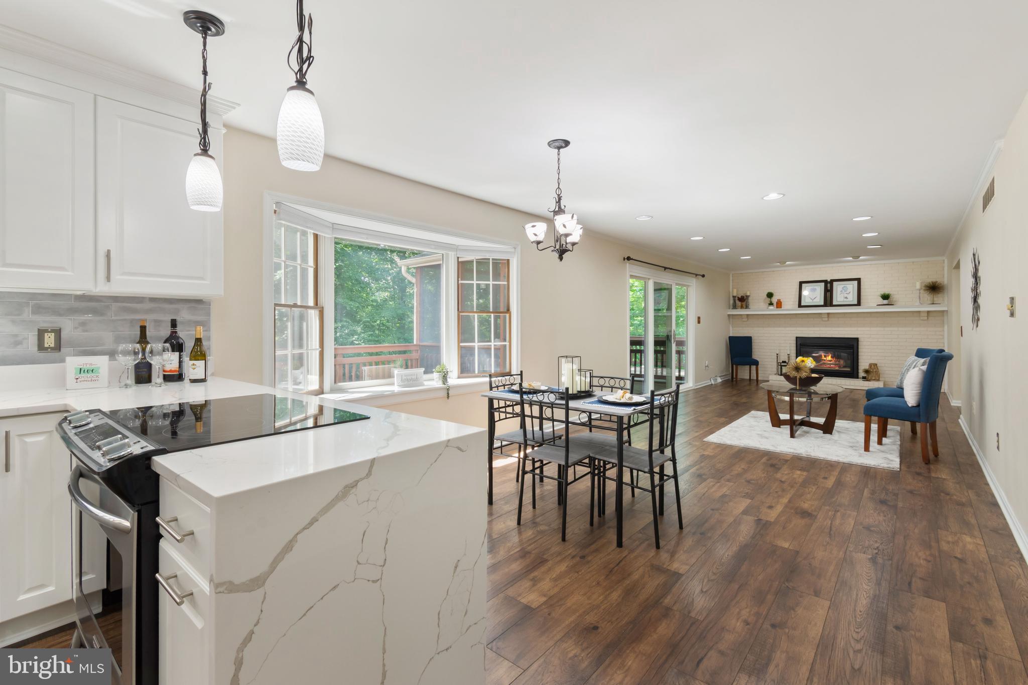 4036 Roop Road New Windsor, MD 21776 - Photo 12 of 54 Kitchen and Family Room