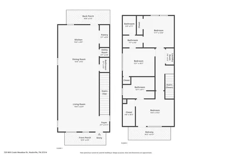 $425,000 | 725 Mill Creek Meadow Drive, Nashville, TN 37214
