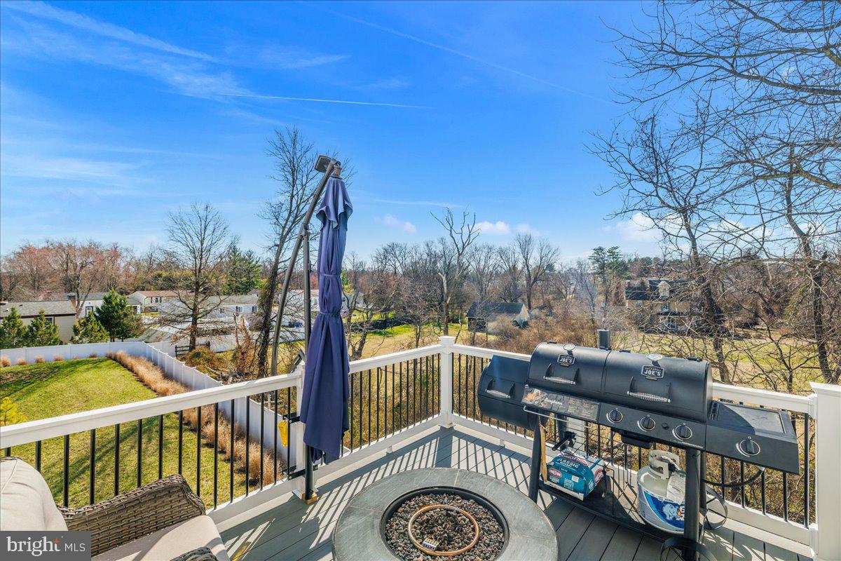 21 Greensborough Road Reisterstown, MD 21136 - Photo 43 of 54 a view of a chair and tables in the balcony