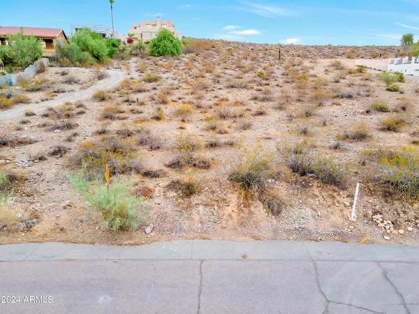 a view of a lake with beach