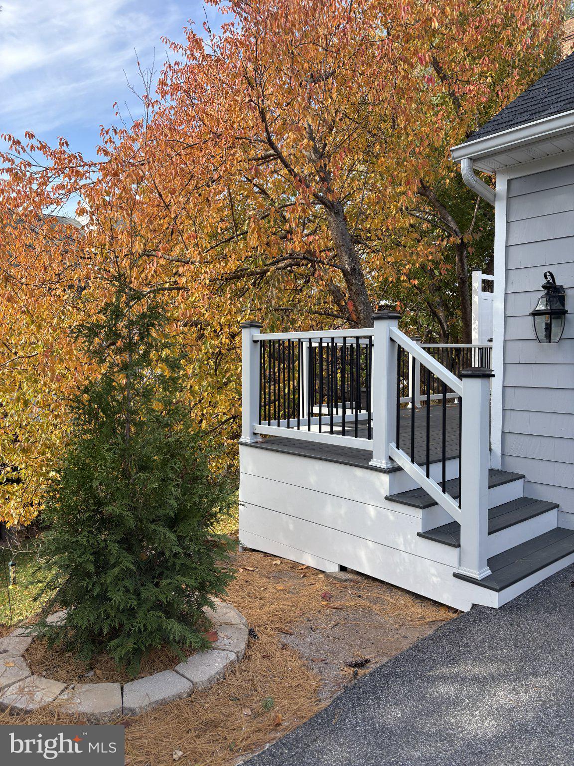 219 Ashland Road Cockeysville, MD 21030 - Photo 12 of 15 Charming steps amid autumn hues.
