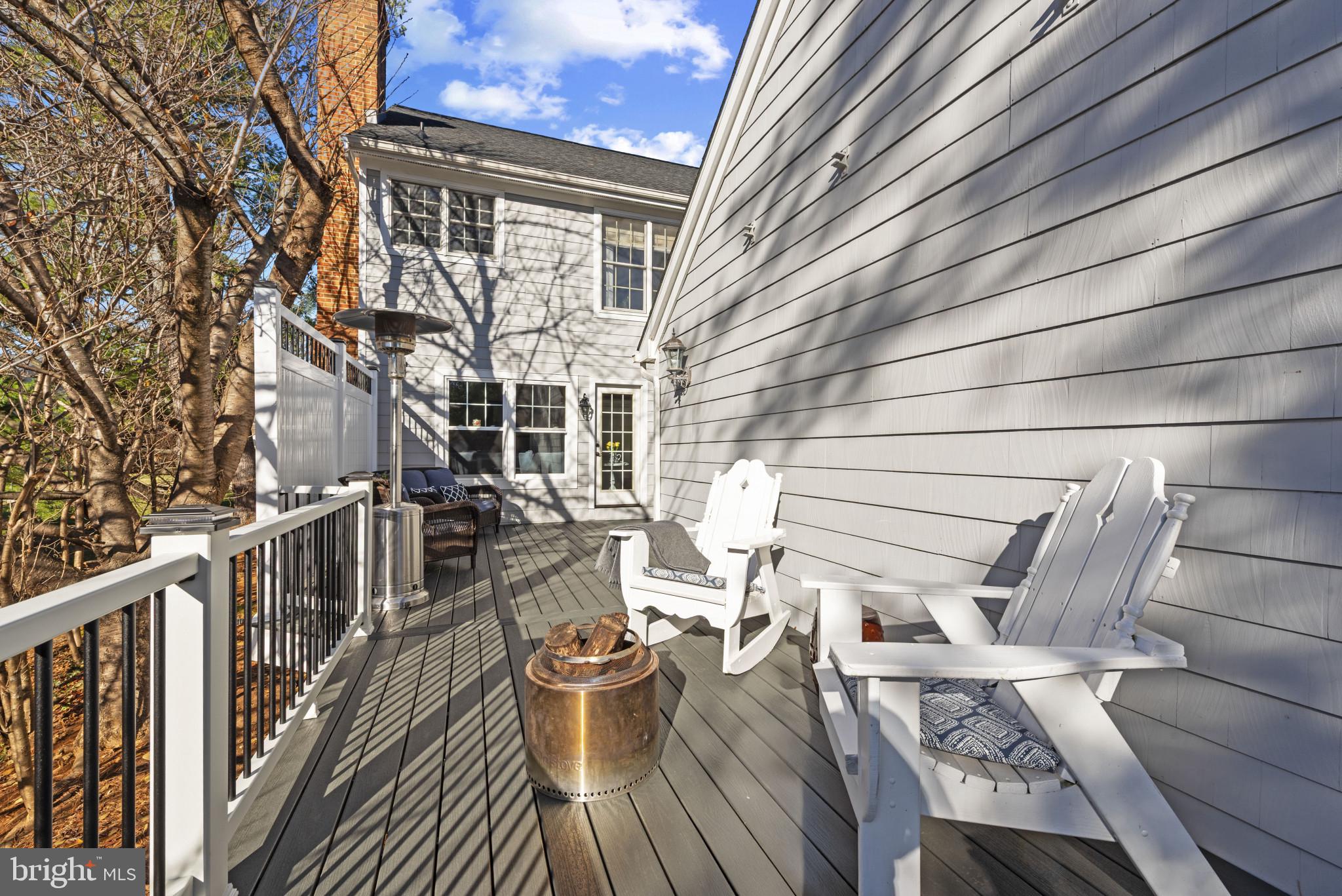 219 Ashland Road Cockeysville, MD 21030 - Photo 8 of 15 Wrap-around Trex deck