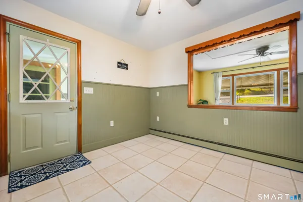 a view of empty room