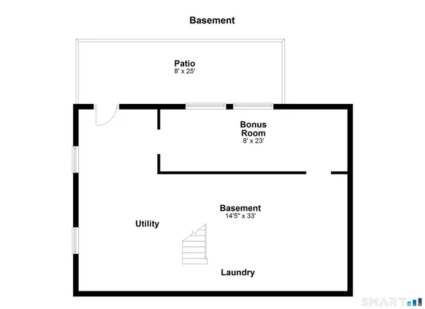 a view of a house with a yard and fence
