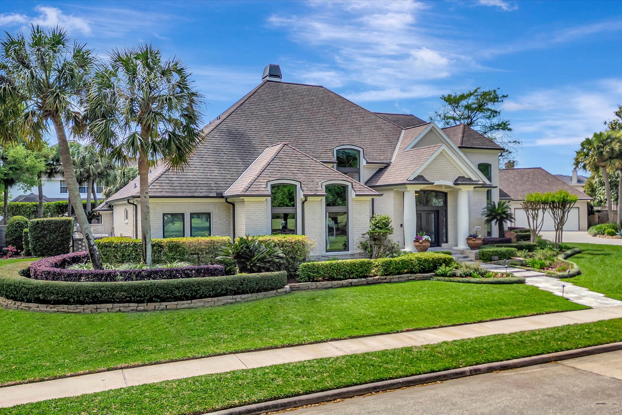 14214 Golf View Trail Houston, TX 77059 - Photo 2 of 49 a front view of a house with a yard