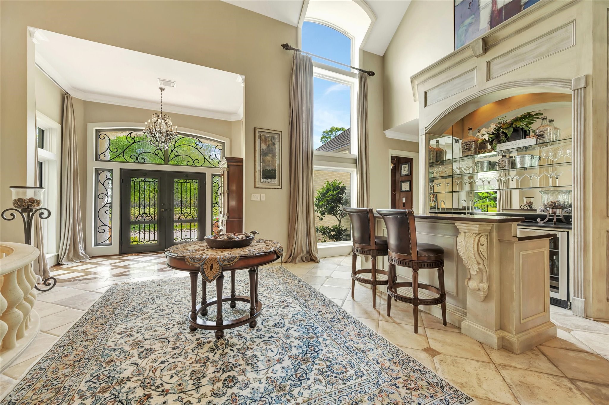 14214 Golf View Trail Houston, TX 77059 - Photo 25 of 49 a front view of a house with outdoor seating