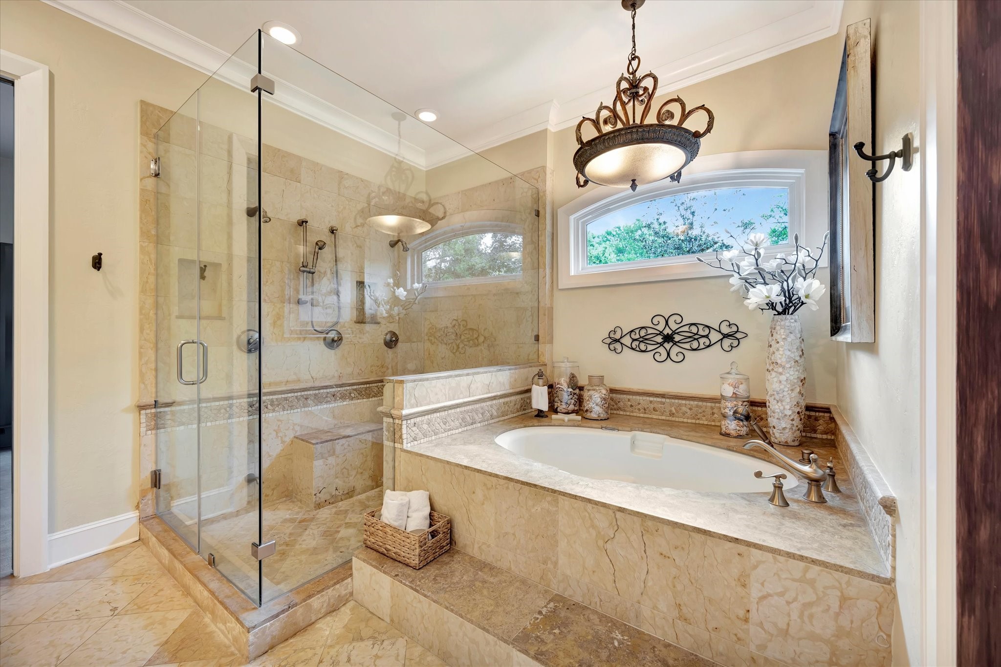 14214 Golf View Trail Houston, TX 77059 - Photo 30 of 49 a bathroom with a tub sink and mirror