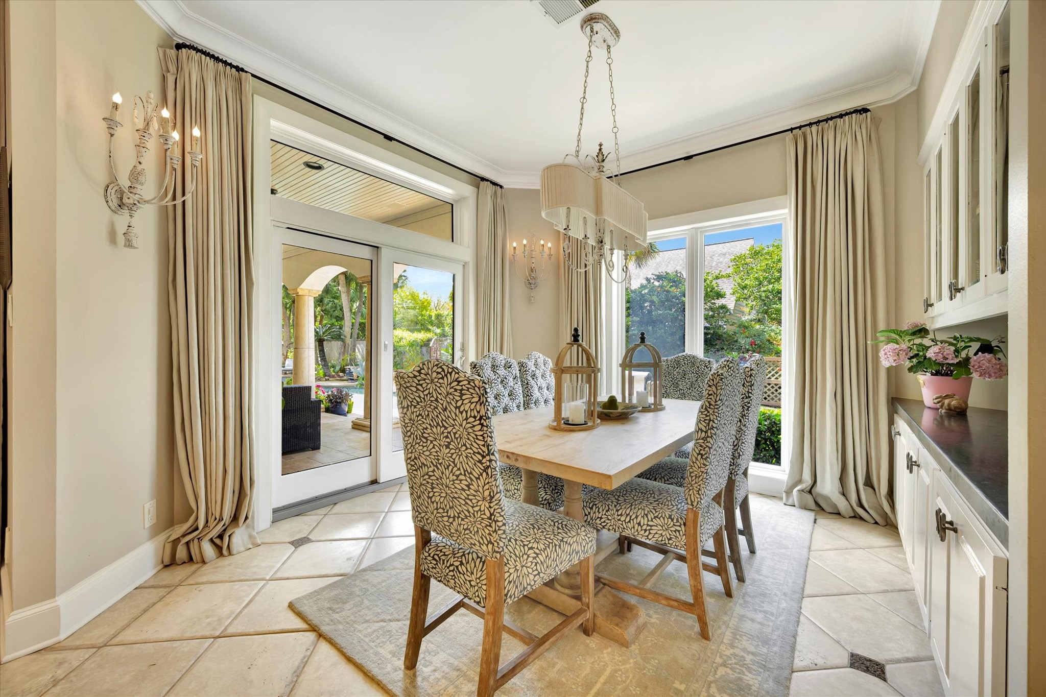 14214 Golf View Trail Houston, TX 77059 - Photo 40 of 49 a view of a dining room with furniture window and outside view