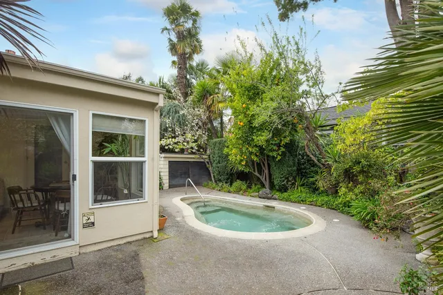 a view of outdoor space and yard