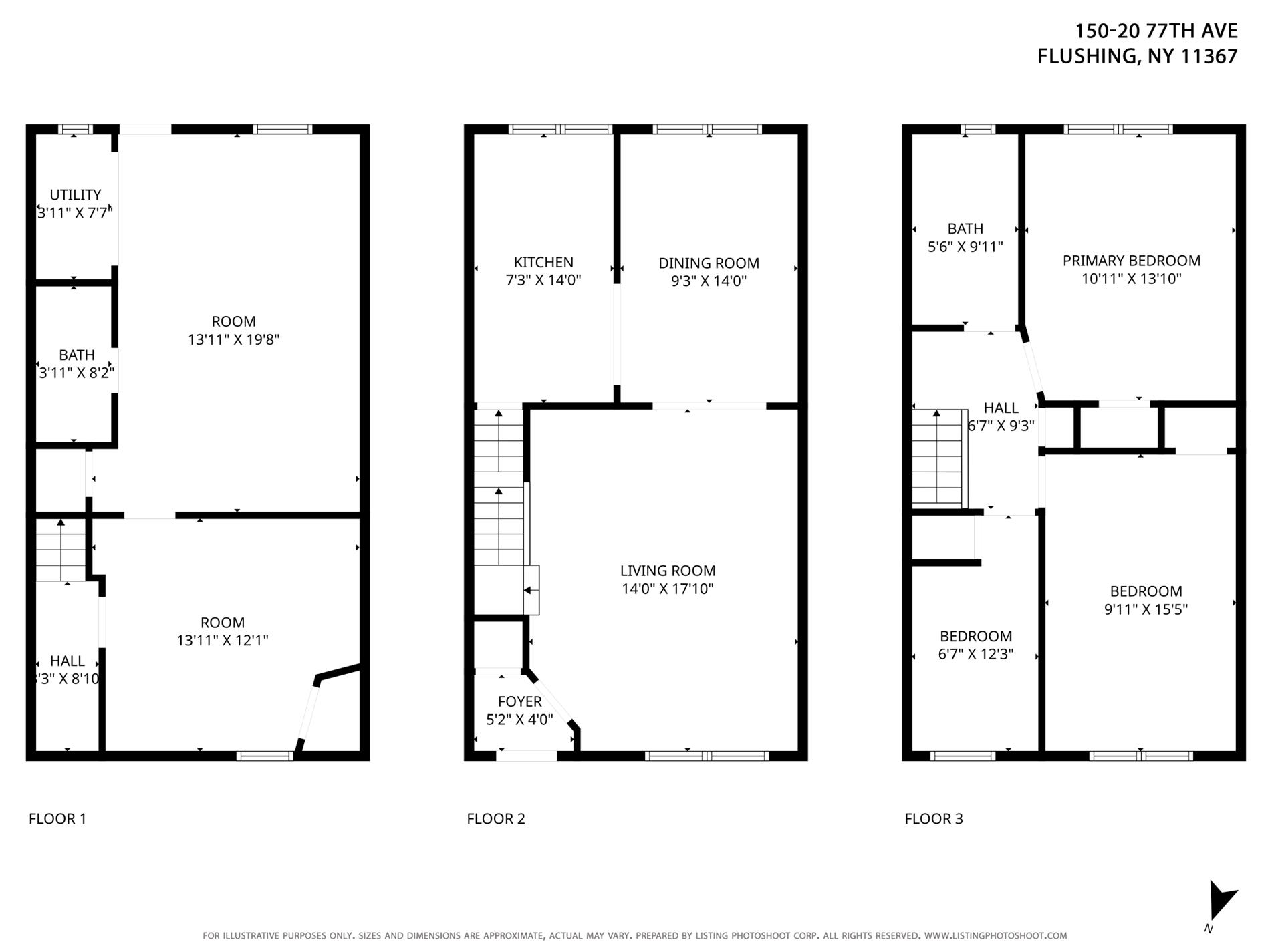 150-20 77th Avenue Queens, NY 11367 - Photo 24 of 24 a picture of a floor plan