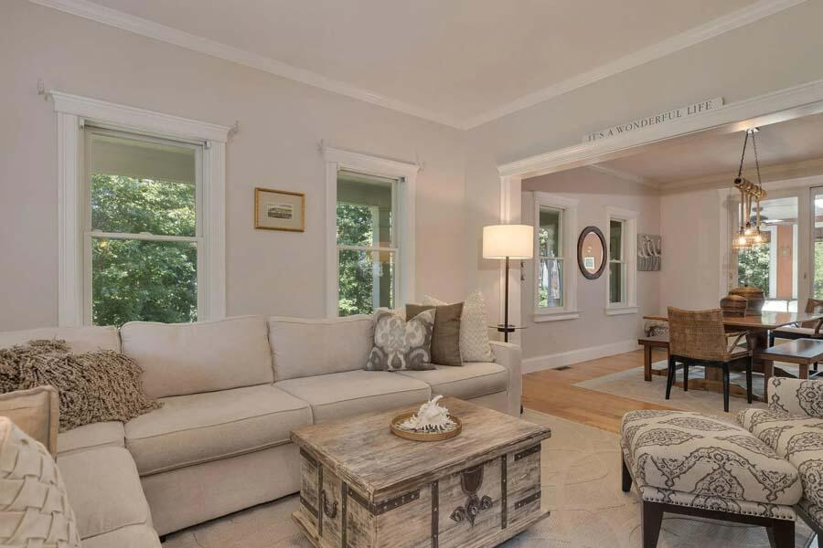 848 Cedar Street West Barnstable, MA 02668 - Photo 15 of 51 a living room with furniture and a large window