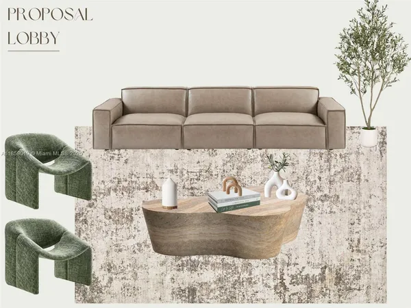 a view of a lake with a yard