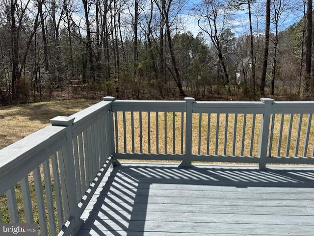 26022 Zion Road Ruther Glen, VA 22546 - Photo 18 of 21 a view of wooden deck