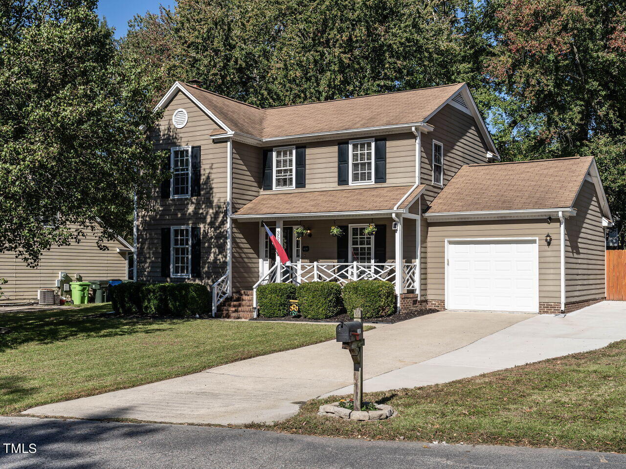 3505 Wickersham Way Raleigh, NC 27604 - Photo 20 of 22 Front yard/garage/fence