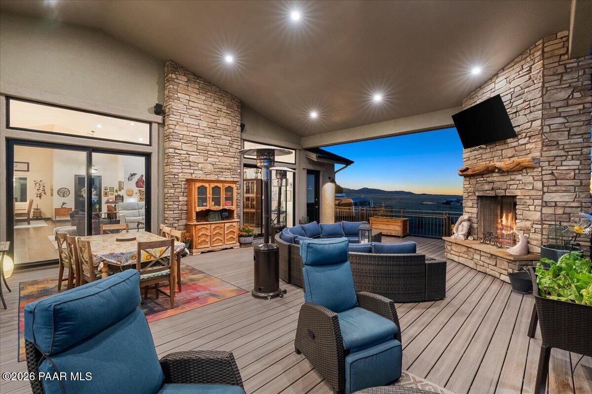11455 East Harley Drive Prescott Valley, AZ 86315 - Photo 37 of 68 Back Deck