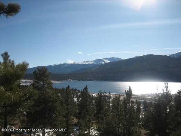 a view of lake and mountain