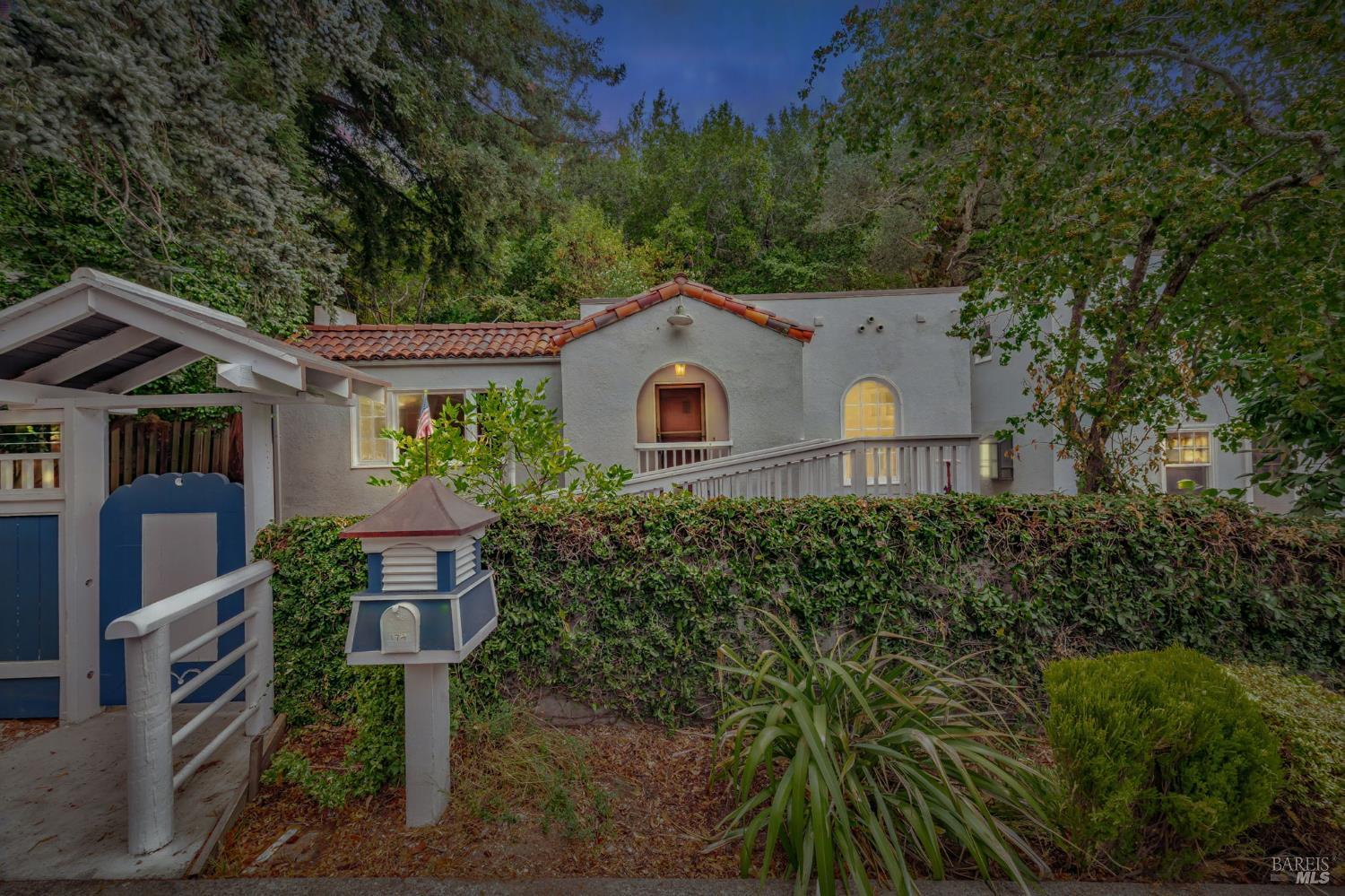 174 Bothin Road Fairfax, CA 94930 - Photo 1 of 1 a house view with a garden