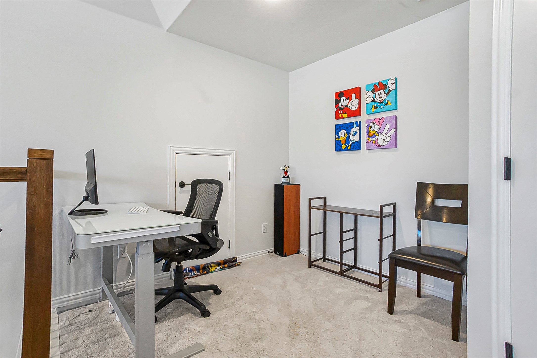 1016 Calendula Trail Georgetown, TX 78628 - Photo 23 of 40 Home office featuring light carpet and baseboards