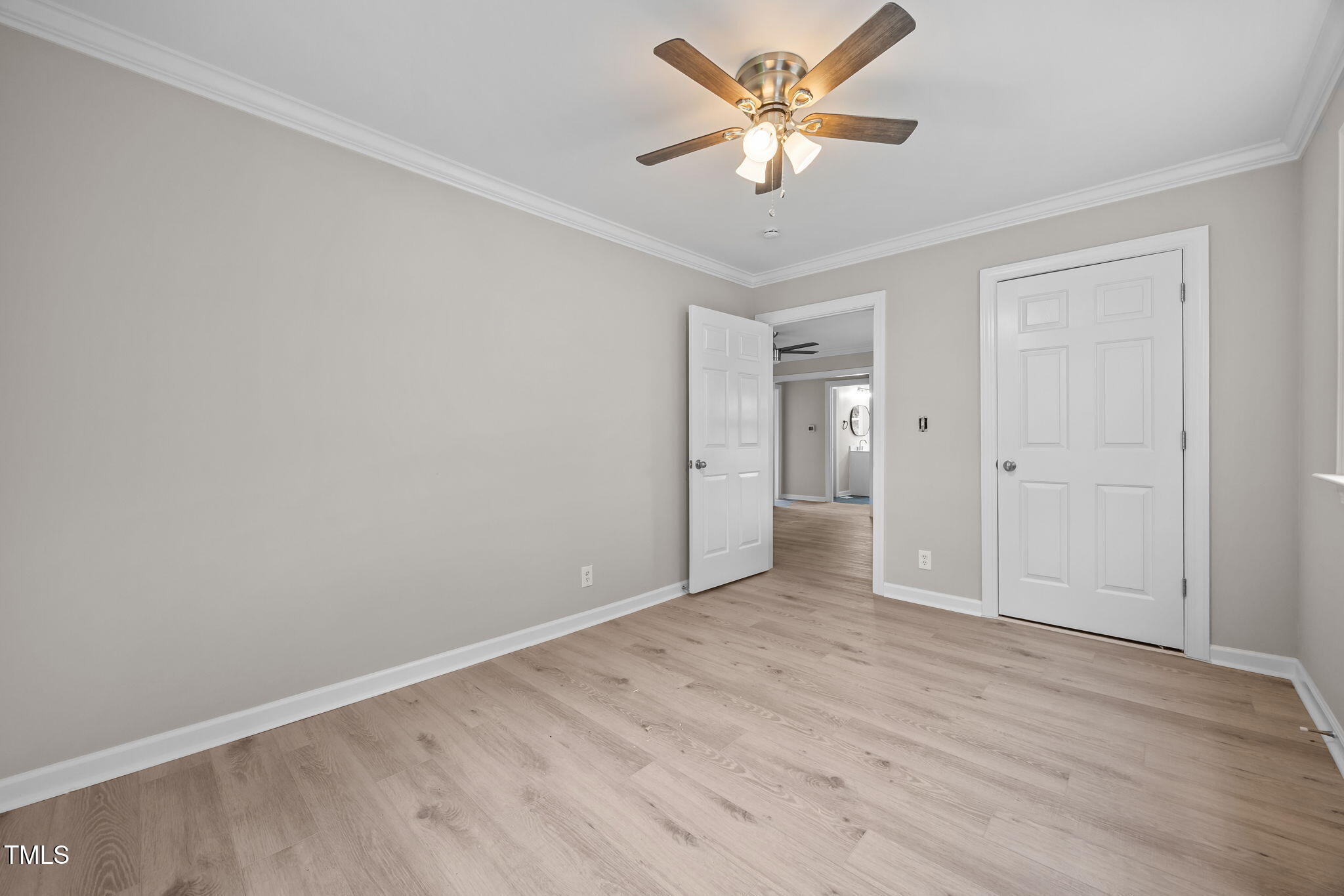 9900 Kennebec Church Road Angier, NC 27501 - Photo 19 of 41 an empty room with fan and a ceiling fan