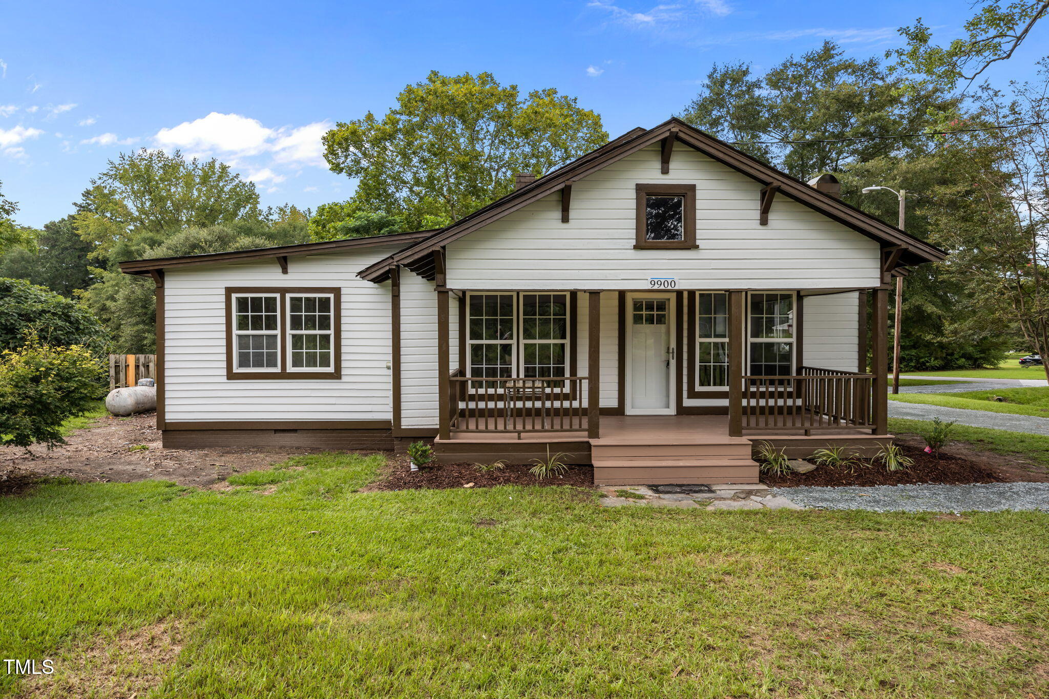 9900 Kennebec Church Road Angier, NC 27501 - Photo 2 of 41 a view of front of a house with a yard
