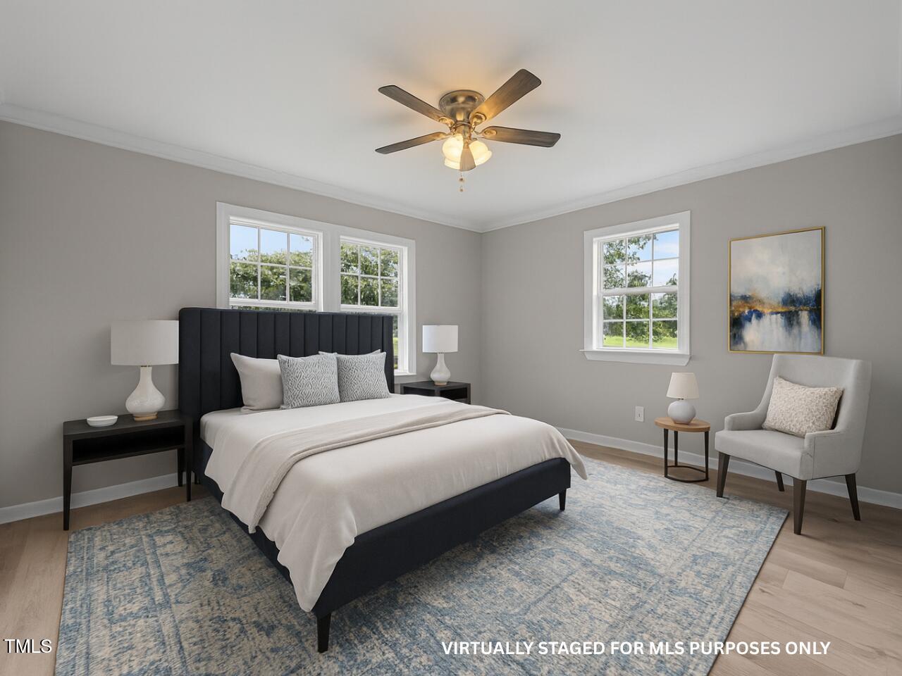 9900 Kennebec Church Road Angier, NC 27501 - Photo 21 of 41 a bedroom with a bed and window