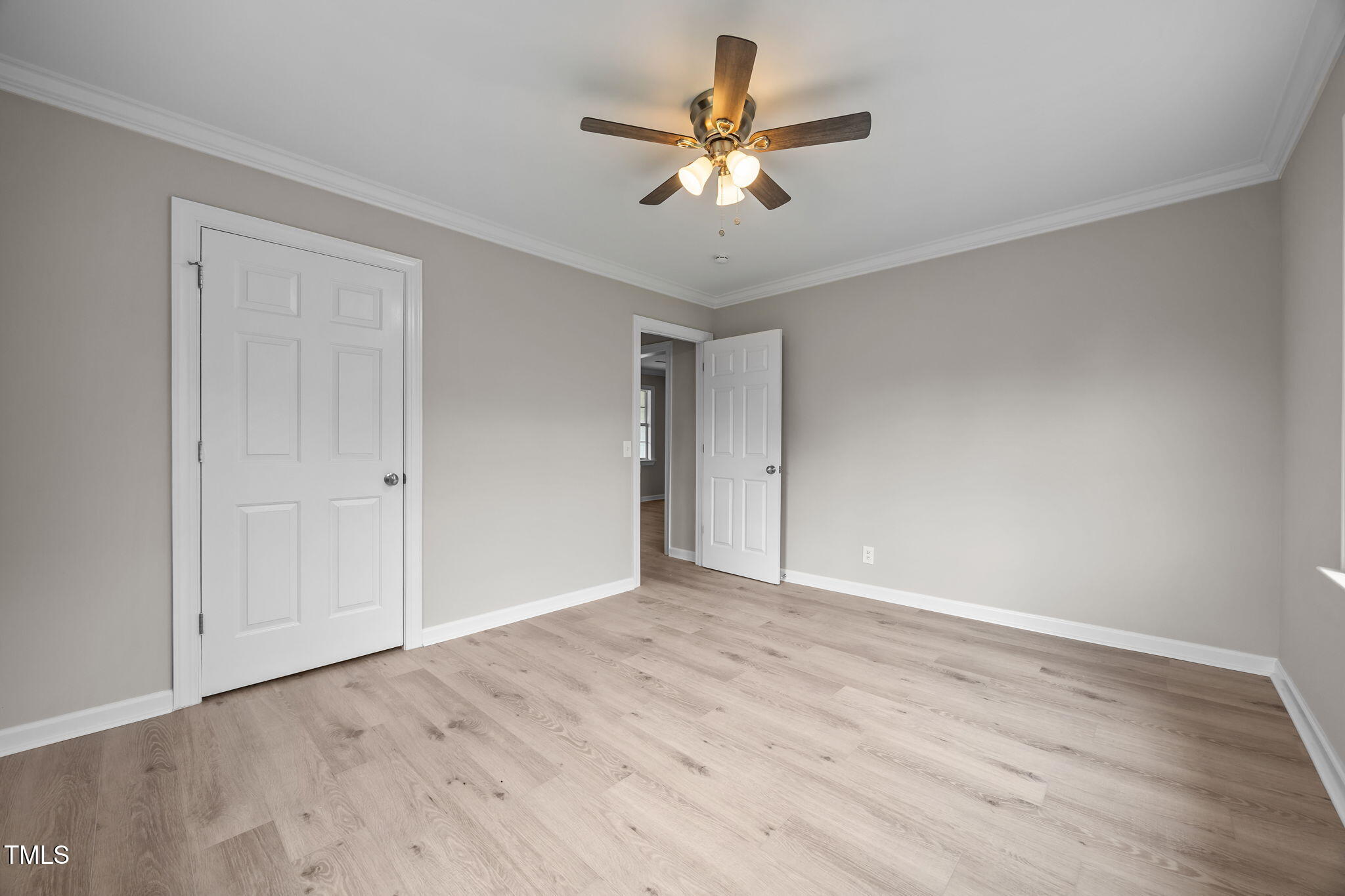 9900 Kennebec Church Road Angier, NC 27501 - Photo 23 of 41 a view of room with wooden floor and ceiling fan