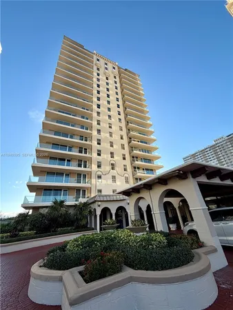 a front view of a building