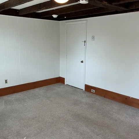 a view of a room with window