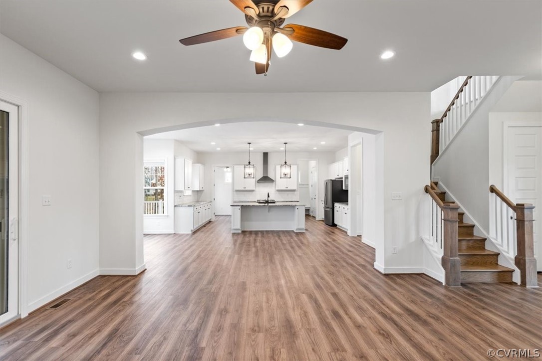 2514 Channelmark Place Chester, VA 23836 - Photo 16 of 50 a view of a house with wooden floor