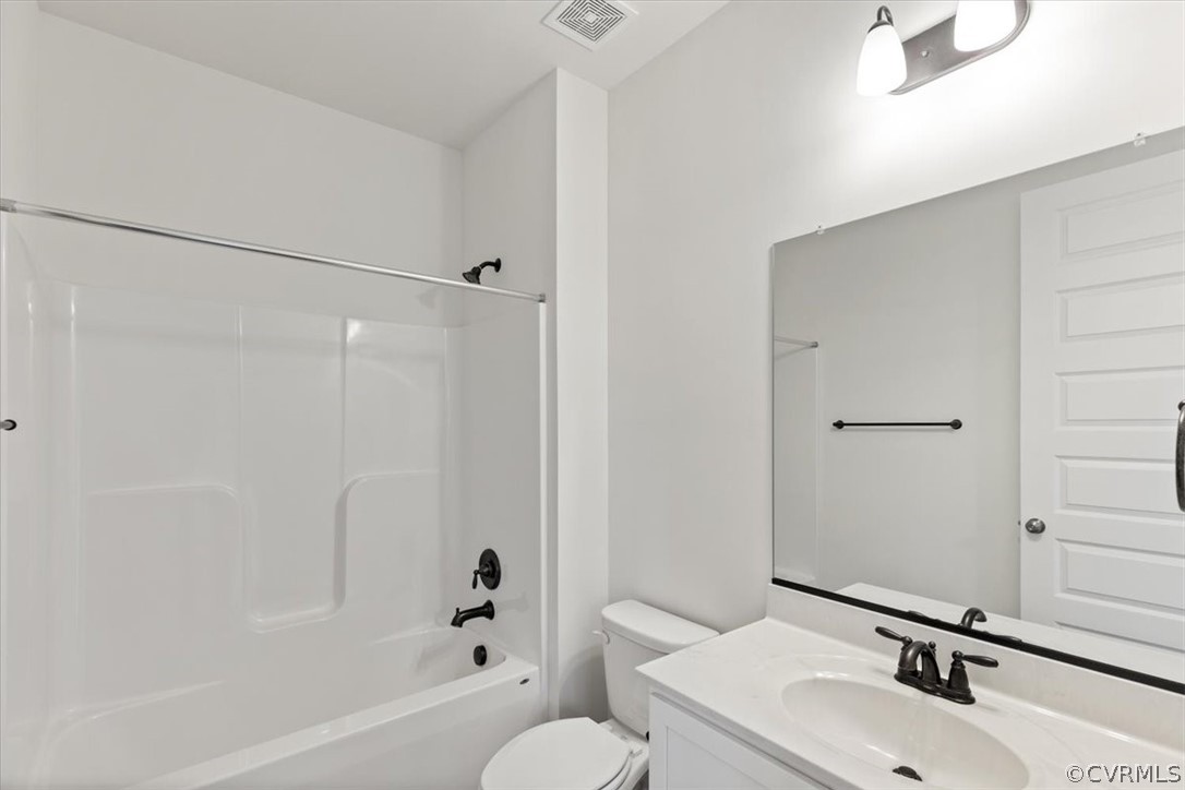 2514 Channelmark Place Chester, VA 23836 - Photo 40 of 50 a bathroom with a sink toilet and shower