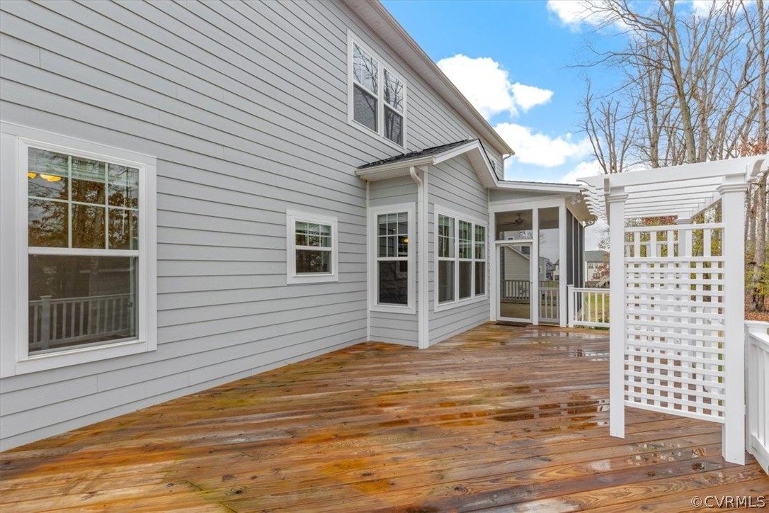 2514 Channelmark Place Chester, VA 23836 - Photo 42 of 50 a view of a house with a balcony