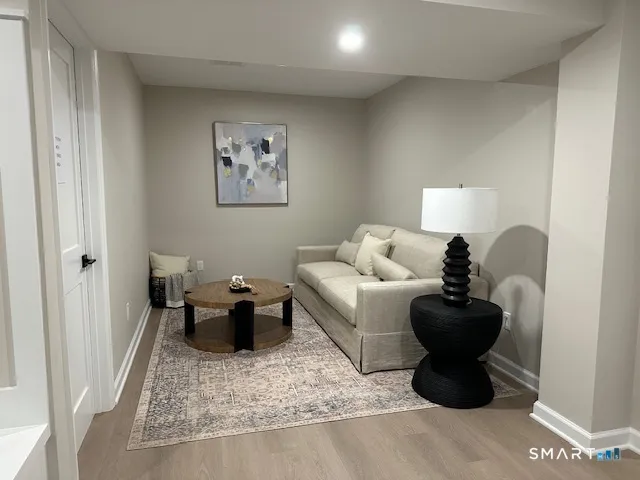 wooden floor in an empty room