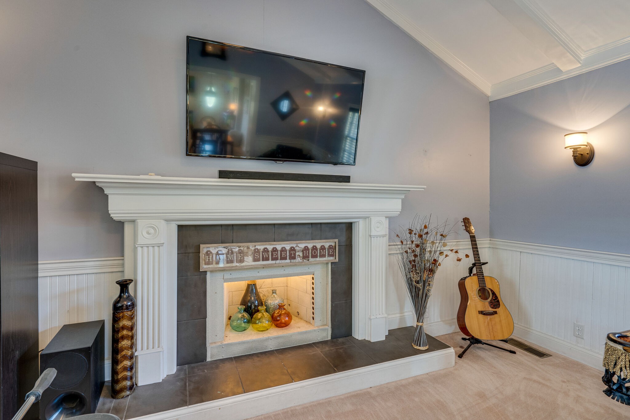338 Stable Road Franklin, TN 37069 - Photo 14 of 26 a living room with furniture and a fireplace