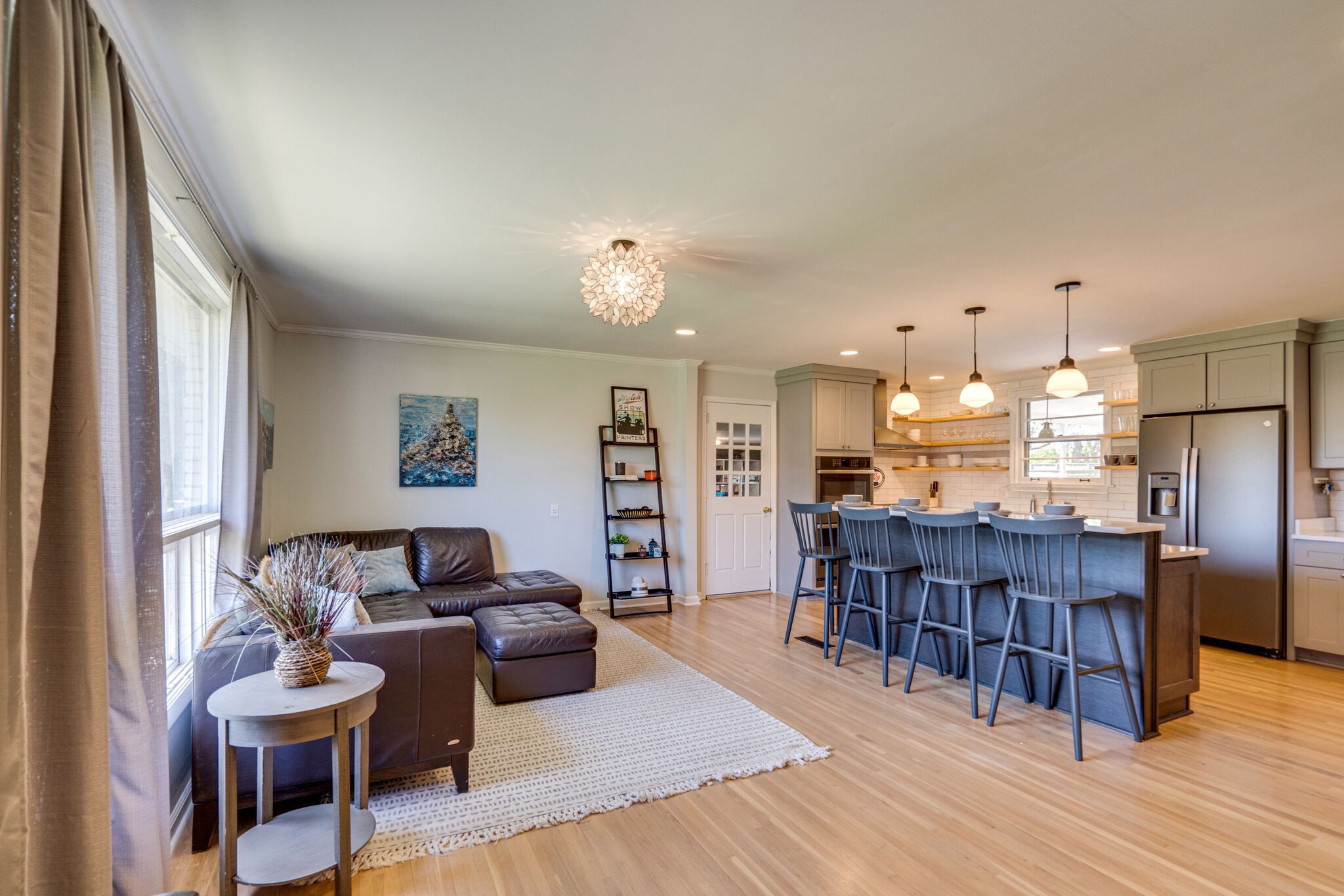 338 Stable Road Franklin, TN 37069 - Photo 4 of 26 a living room with furniture and a wooden floor