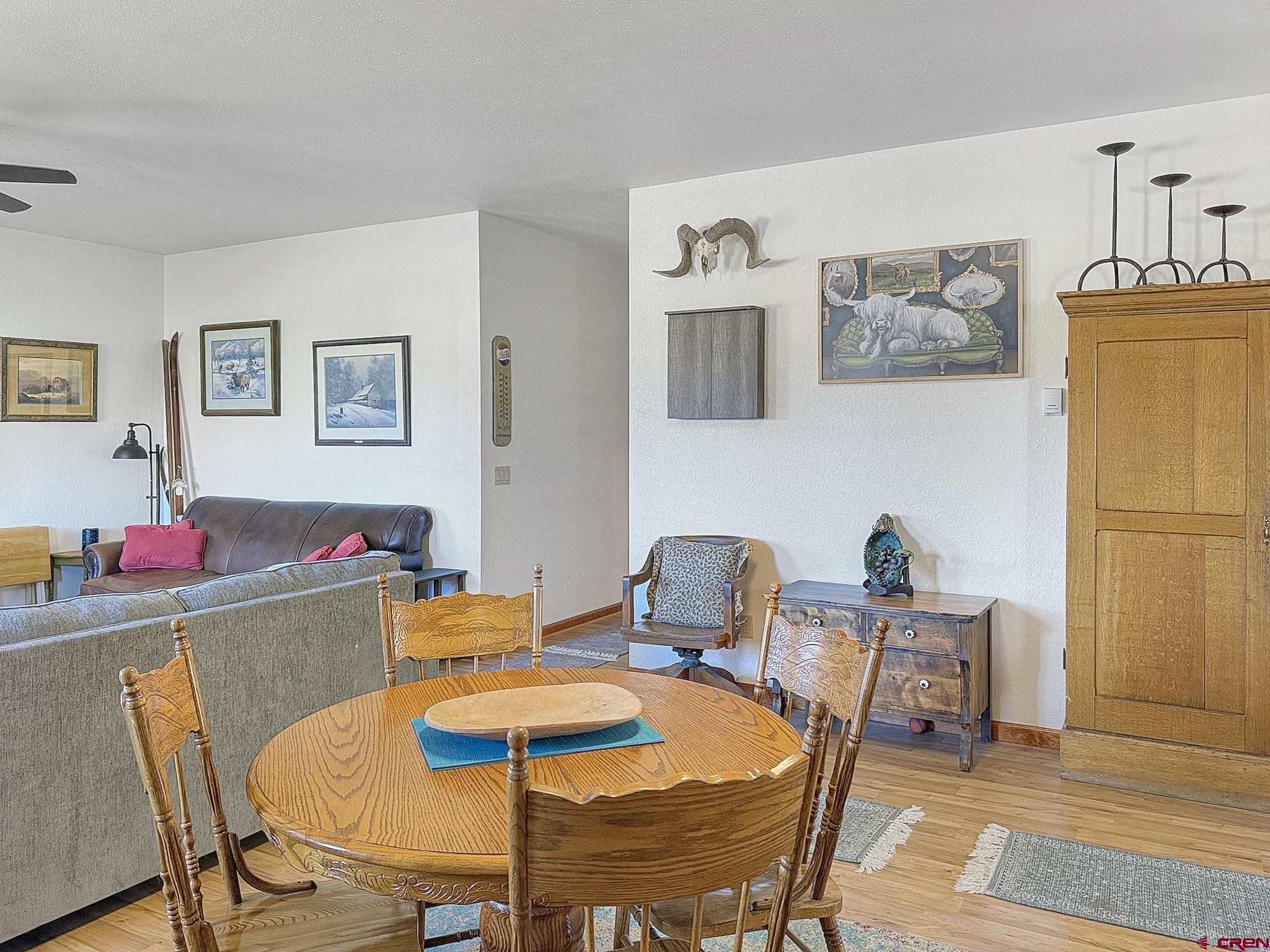 240 F Street Crawford, CO 81415 - Photo 17 of 45 a view of a dining room with furniture