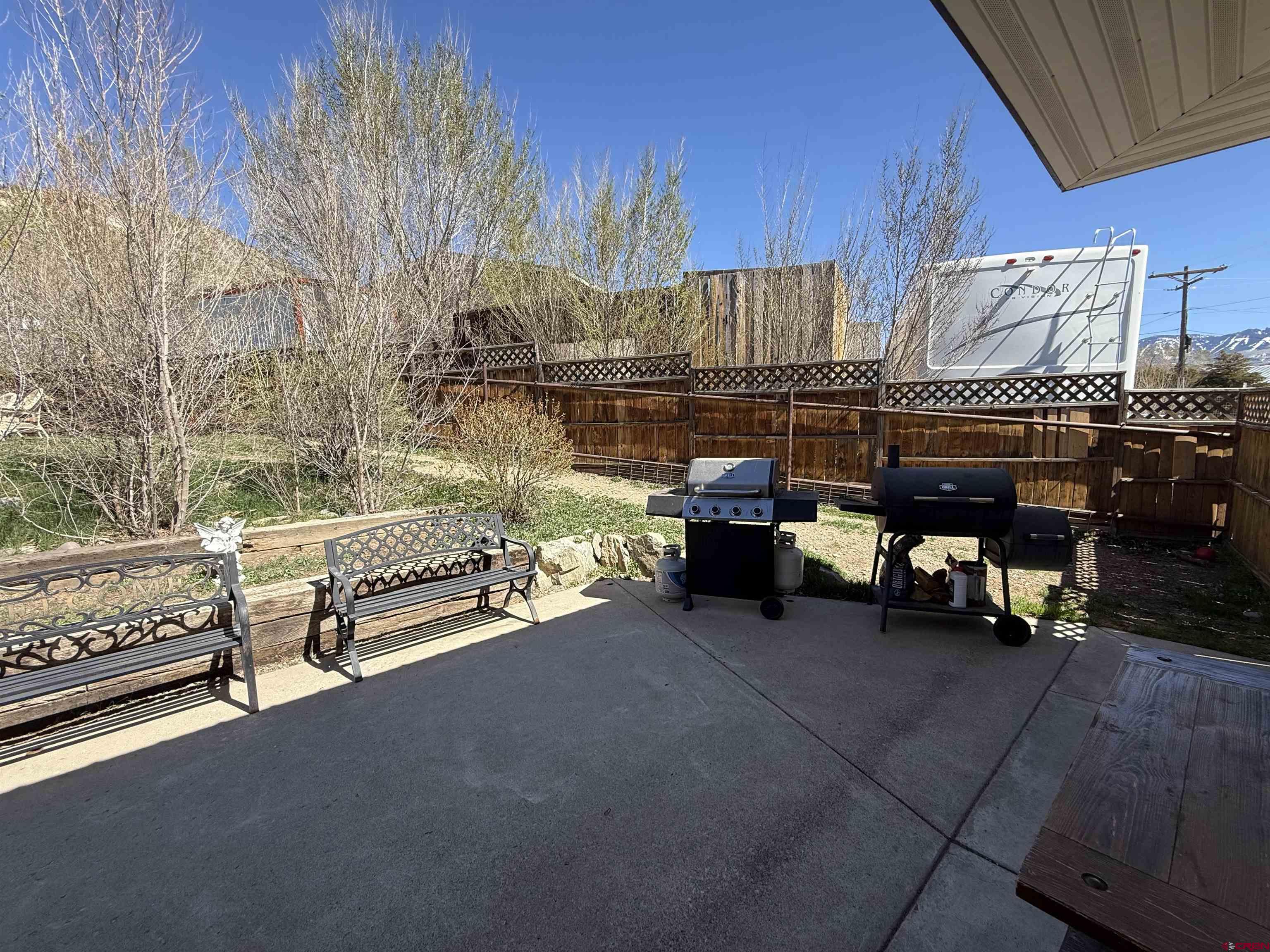 240 F Street Crawford, CO 81415 - Photo 41 of 45 a view of a terrace with sitting area