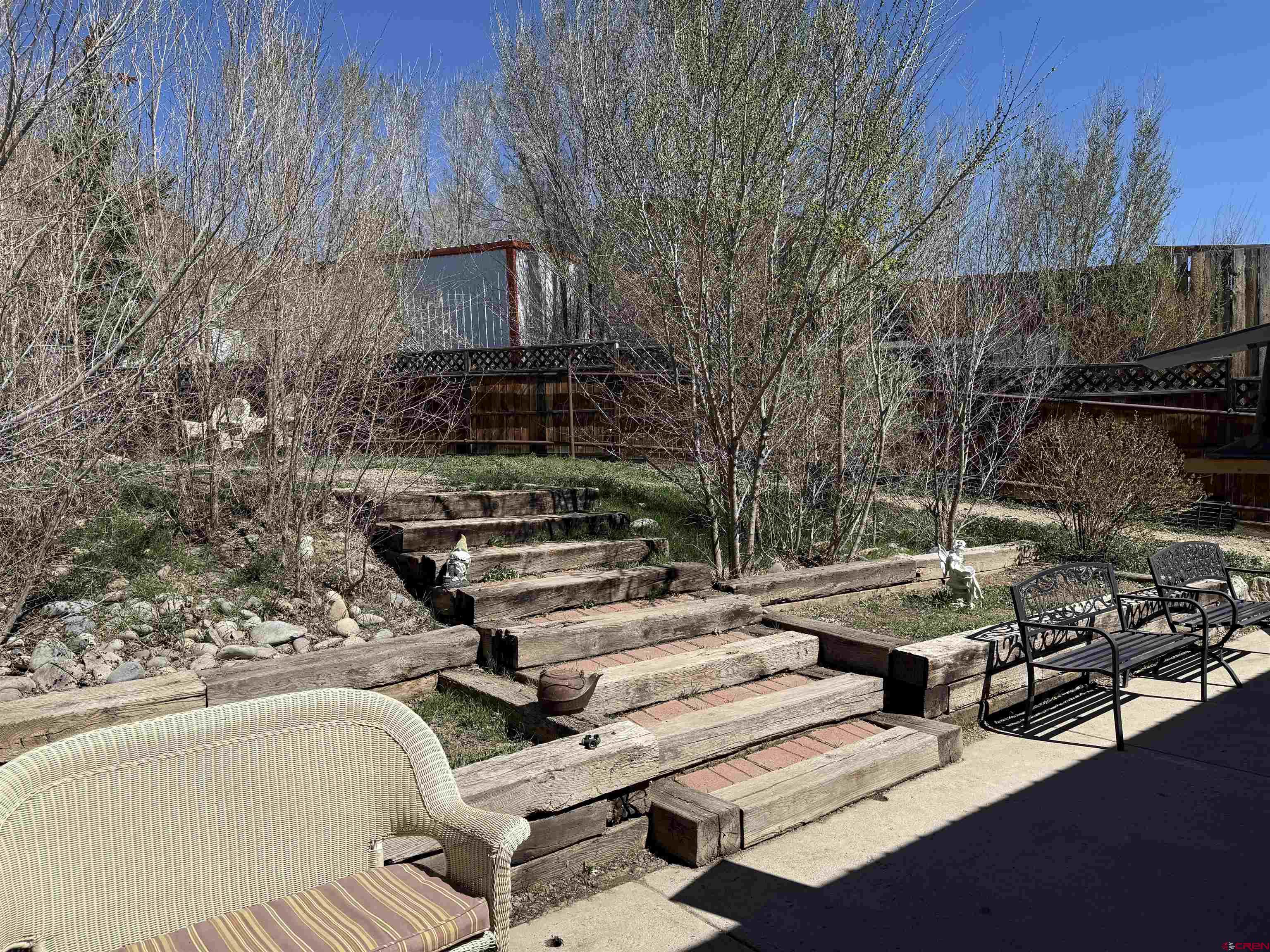 240 F Street Crawford, CO 81415 - Photo 42 of 45 a view of backyard of house with outdoor seating