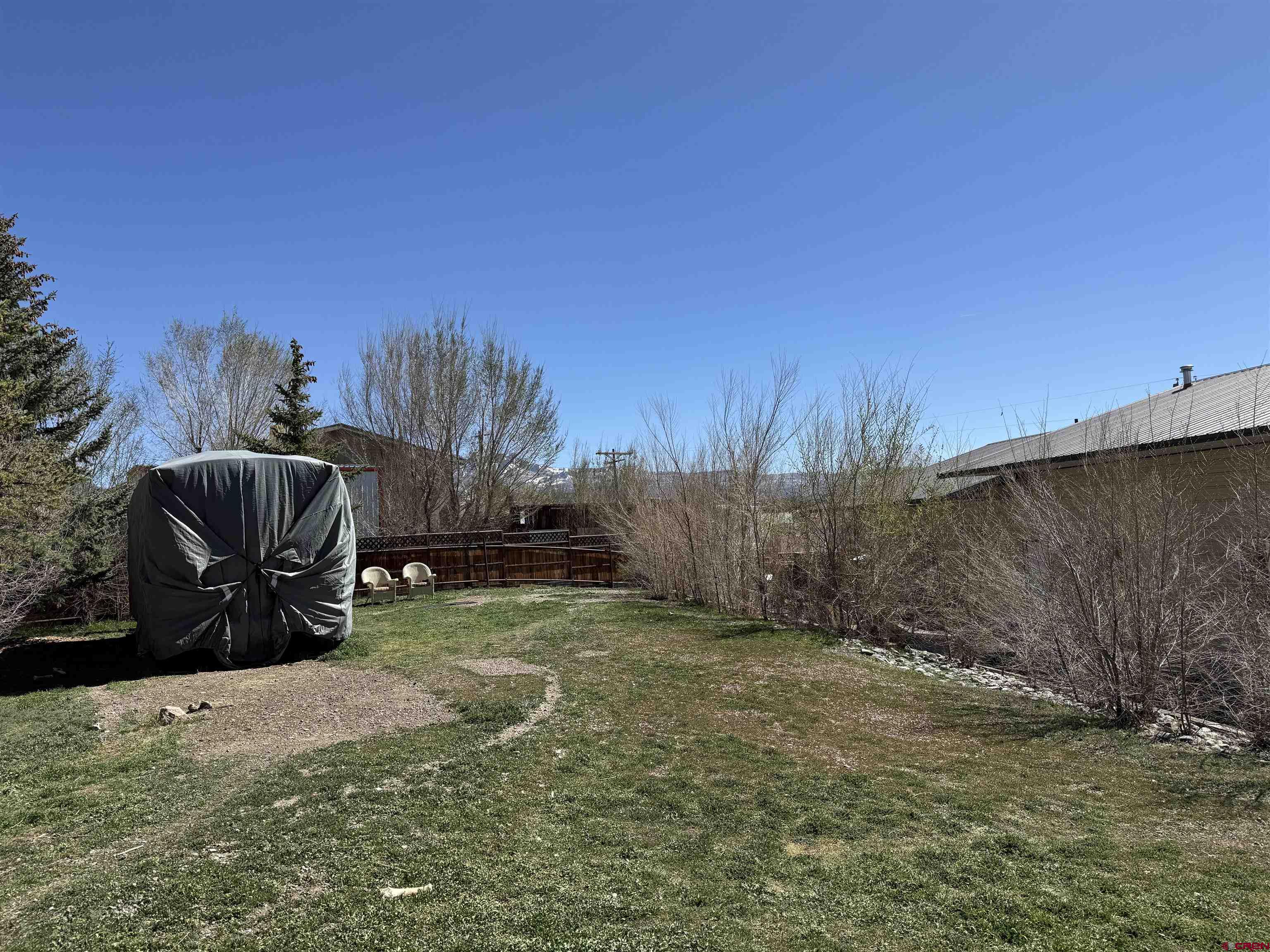 240 F Street Crawford, CO 81415 - Photo 43 of 45 a view of a backyard of the house