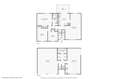 $400,000 | 4485 Bayside Circle, Hoffman Estates, IL 60192