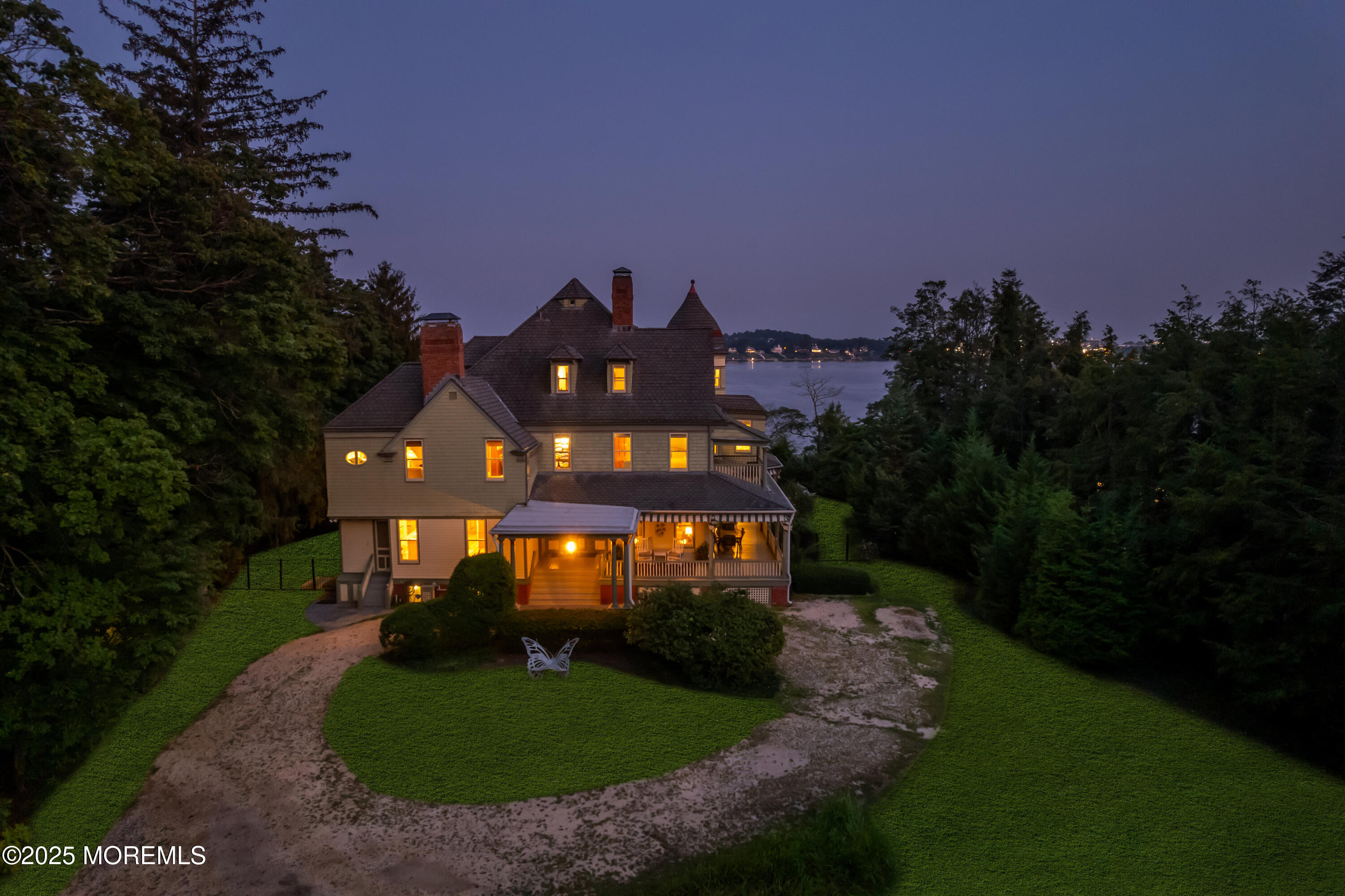 458 Navesink River Road Red Bank, NJ 07701 - Photo 107 of 118 a view of a yard in front of house with a yard
