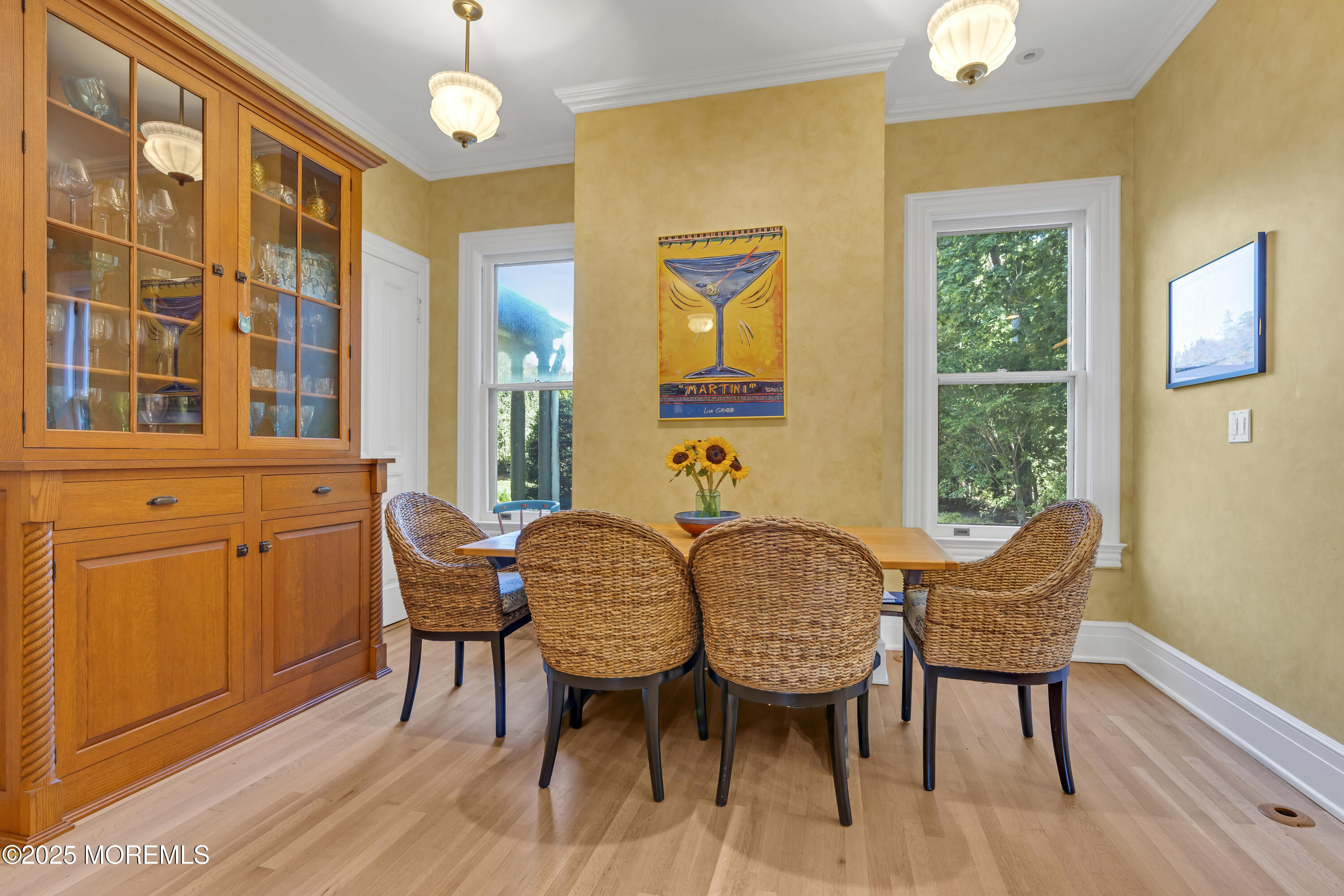 458 Navesink River Road Red Bank, NJ 07701 - Photo 49 of 118 a view of a dining room with furniture window and wooden floor