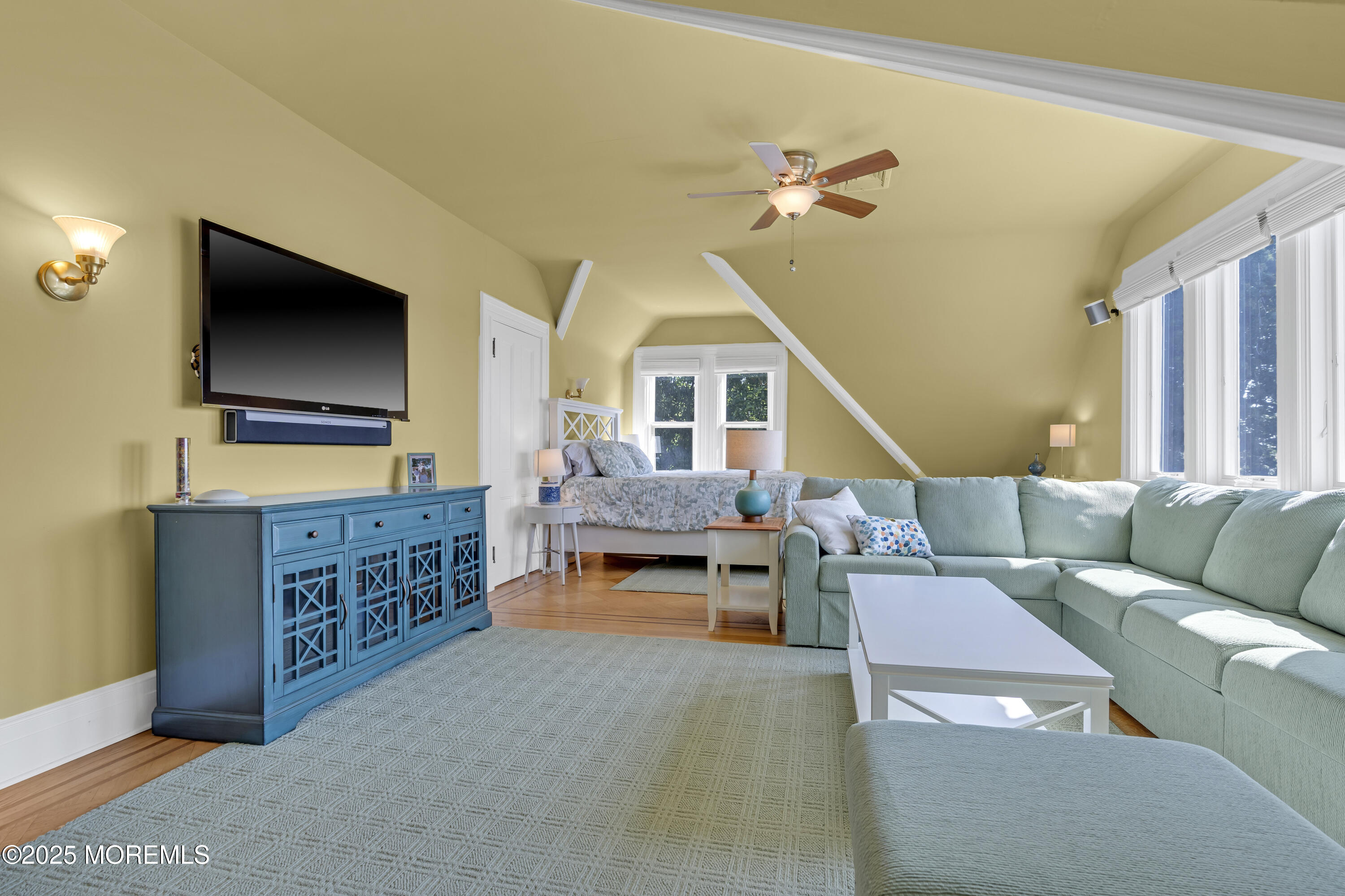 458 Navesink River Road Red Bank, NJ 07701 - Photo 90 of 118 a living room with furniture and a flat screen tv