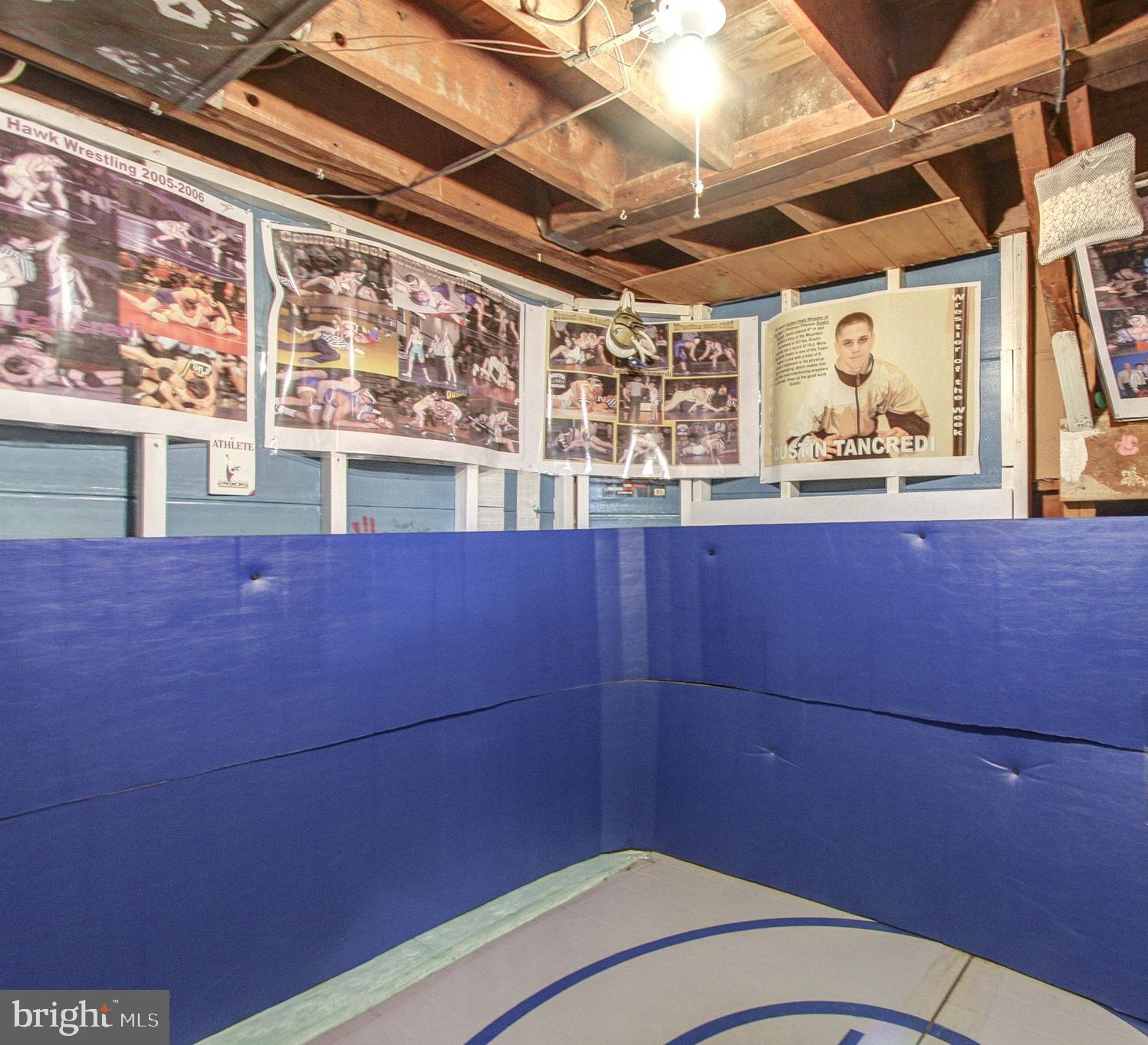 1219 Ripley Street Philadelphia, PA 19111 - Photo 27 of 38 Bsmt-Lg storage rm converted temp to wrestling rm