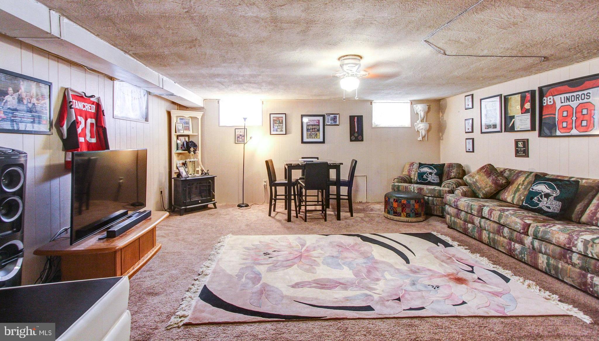1219 Ripley Street Philadelphia, PA 19111 - Photo 28 of 38 Huge finished basement - family room
